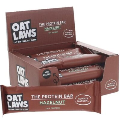 Storpack Träning & vikt  | Havre Proteinbars Hasselnotter 12-Pack