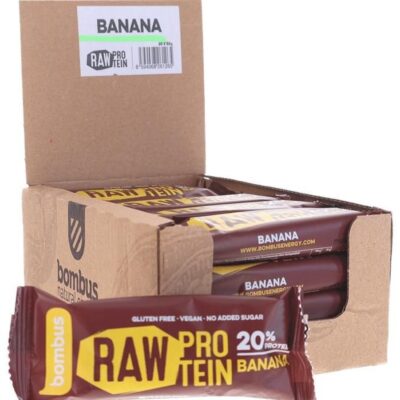 Storpack Träning & vikt  | Raw Proteinbar Banan 20-Pack