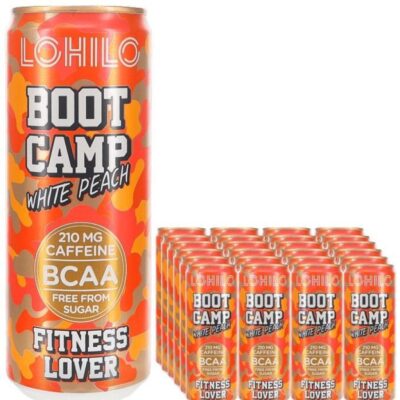 Storpack Drycker  | Energidryck Boot Camp White Peach 24-Pack