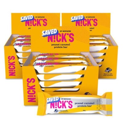 Traning & Vikt Träning & vikt  | Nick’S Saved Proteinbar Peanut Caramel 45-Pack